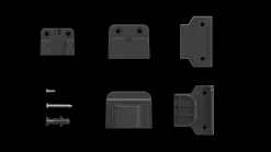 Bebies First Traphek Oprolbaar Zwart