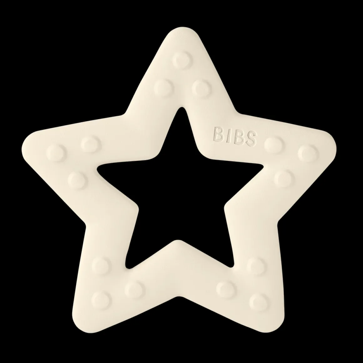 Bibs Baby Bitie Star Bijtring Ivory