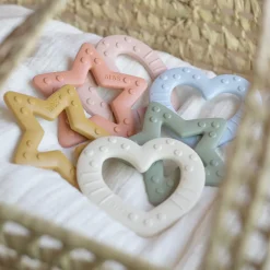 Bibs Baby Bitie Star Bijtring Blush