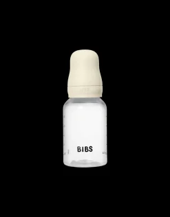 BIBS Baby Fles Rond Latex 150 ml Slow Flow Ivory