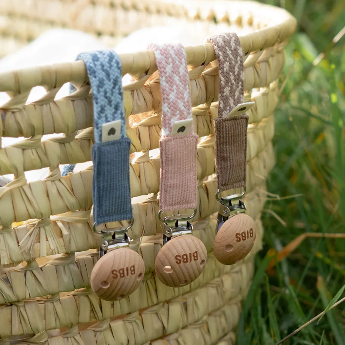 Bibs Speenkoord Sage / Ivory