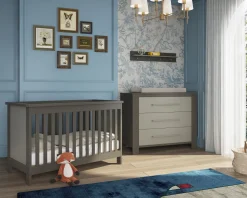 Born Lucky Baby Bed Barolo 60 x 120 cm