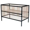 Born Lucky Baby Bed Happy Open Zwart & Naturel