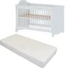 Born Lucky Baby Bed Met Matras Ohio Wit 60 x 120 cm