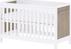 Born Lucky Baby Bed Noël Eiken Wit