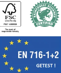 Born Lucky Baby Bed Stockholm