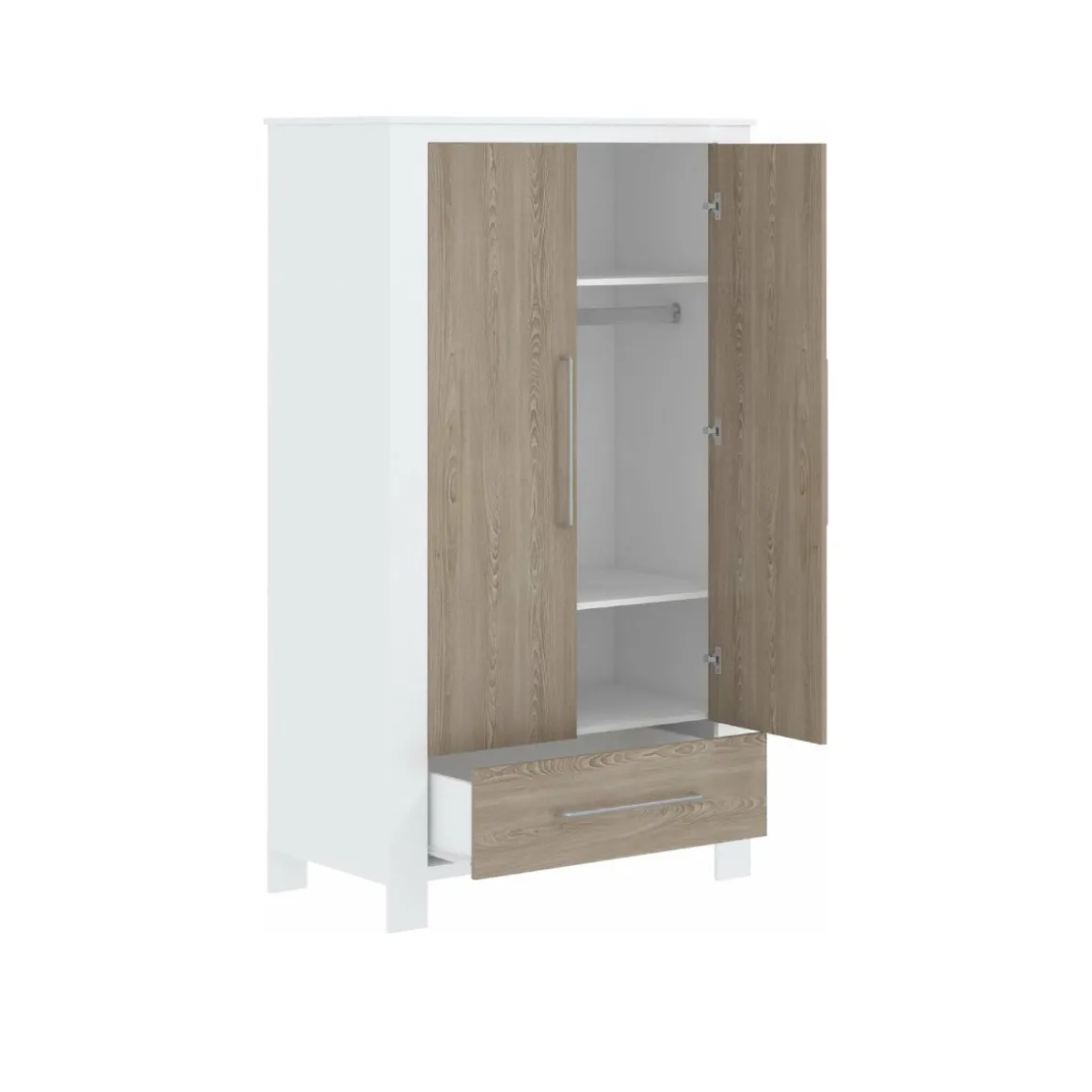 Born Lucky Babykamer 3 Delig Noël Eiken Wit