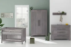 Born Lucky Babykamer 3 Delig Nevada Grijs Zwart