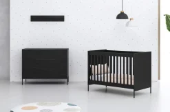 Born Lucky Babykamer Marble 2 Delig Zwart