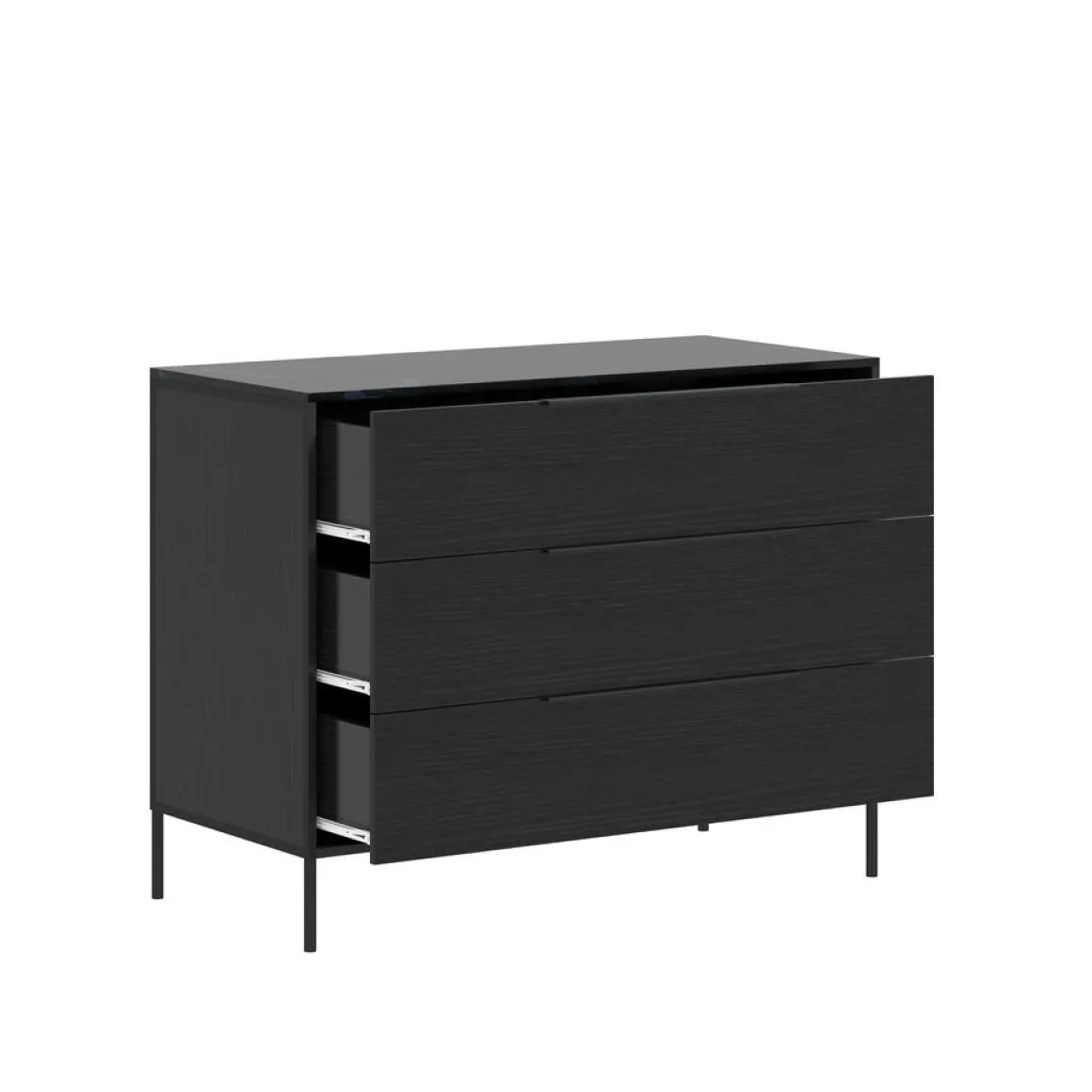 Born Lucky Babykamer Marble 2 Delig Zwart