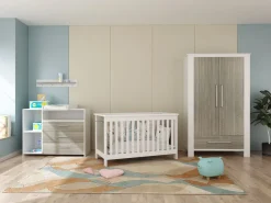 Born Lucky Babykamer Senn Wit Eiken 3 Delig