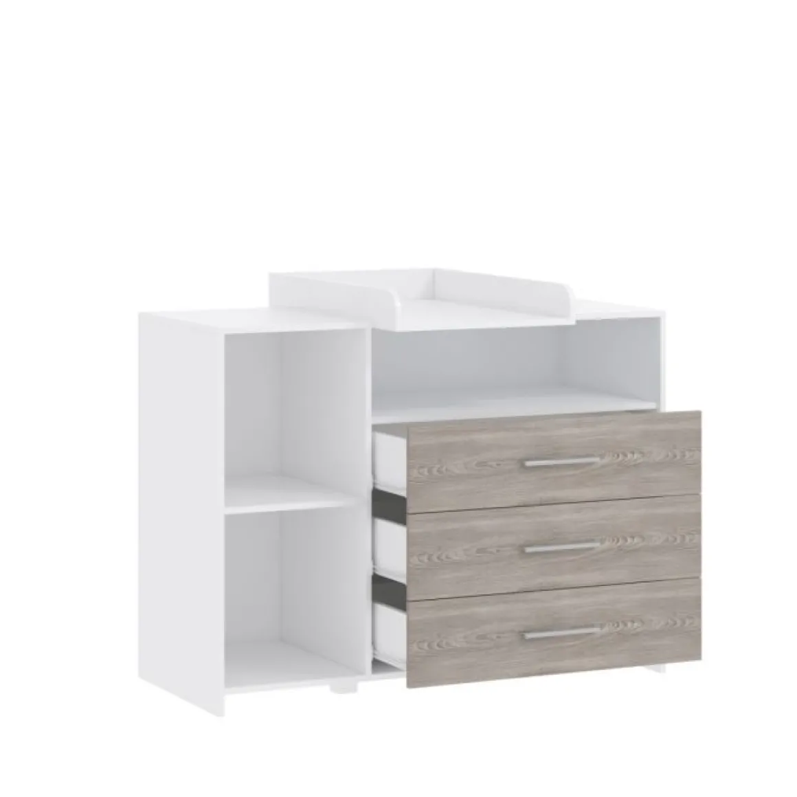 Born Lucky Babykamer Senn Wit Eiken 3 Delig