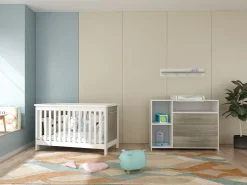 Born Lucky Babykamer Senn Wit Eiken 2 Delig