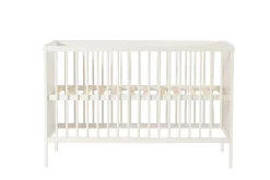 Born Lucky Babykamer Wit 3 Delig Baby Bed Lola + Commode Texas + Kledingkast Texas