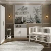 Born Lucky Babykamer Wit 3 Delig Baby Bed Joep + Commode Texas + Kledingkast Texas