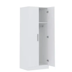 Born Lucky Babykamer Wit 3 Delig Baby Bed Joep + Commode Texas + Kledingkast Texas