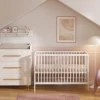 Born Lucky Babykamer Wit 2 Delig Baby Bed Joep + Commode Stockholm