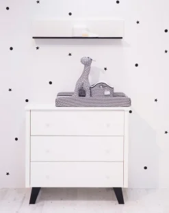 Born Lucky Babykamer Zara Zwart Wit 3 Delig Met Baby Bed Joep
