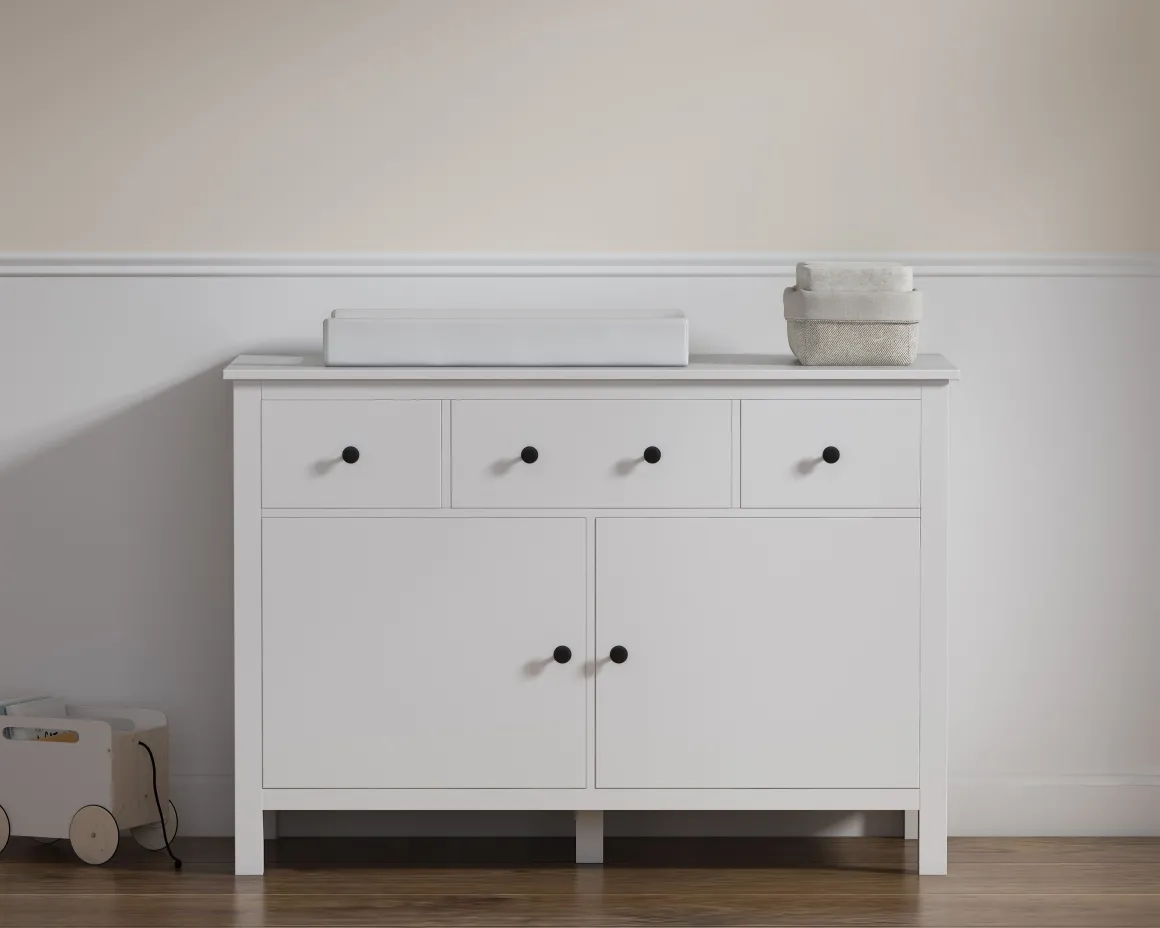 Born Lucky Commode Parijs Wit