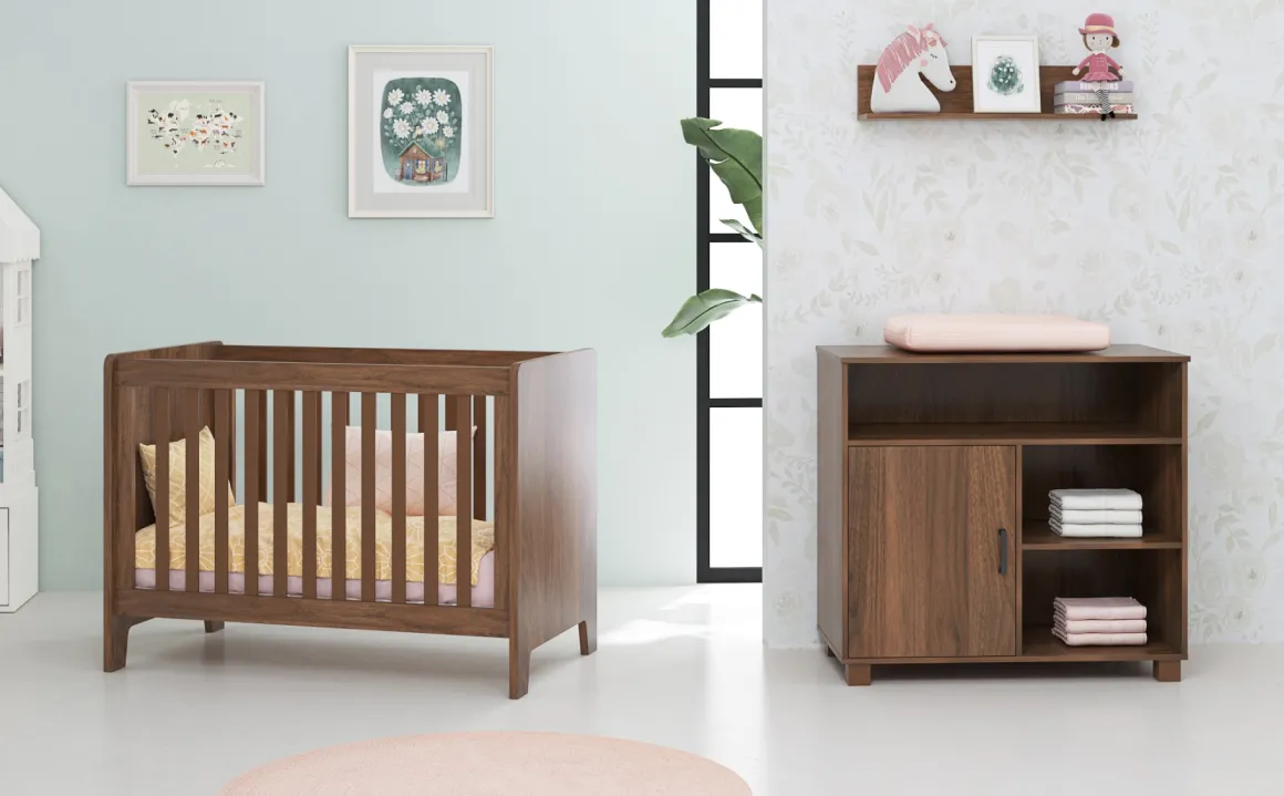 Born Lucky Commode Roan Walnut