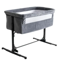 Born Lucky Co-Sleeper Velvet Antraciet