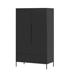 Born Lucky Kledingkast Marble Zwart