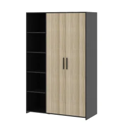 Born Lucky Kledingkast Zwart Reno