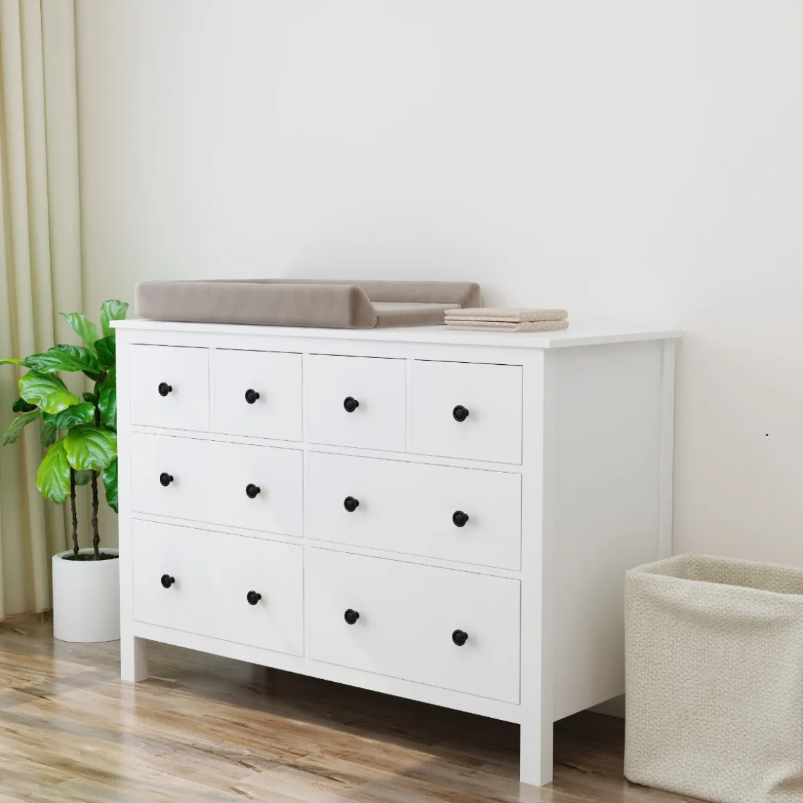 Born Lucky Meegroei Babykamer Bretagne Wit 2 Delig