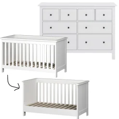 Born Lucky Meegroei Babykamer Bretagne Wit 2 Delig