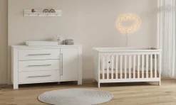 Born Lucky Meegroei Babykamer Noel 2 Delig XL Wit