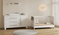 Born Lucky Meegroei Babykamer Noel 2 Delig XL Wit