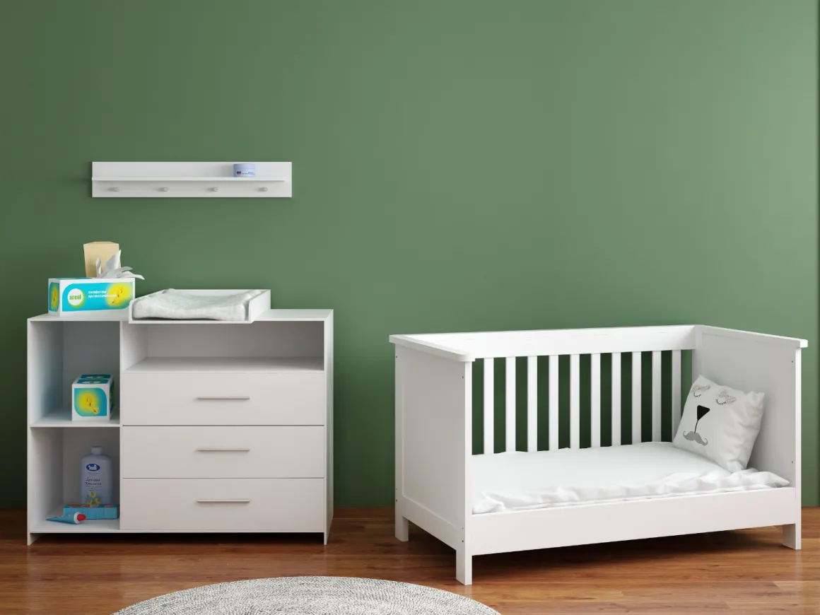 Born Lucky Meegroei Babykamer Jim Wit 2 Delig