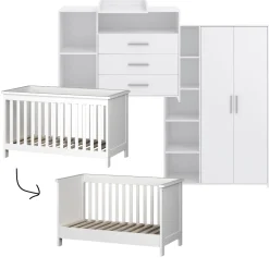 Born Lucky Meegroei Babykamer Luuk Wit 3 Delig