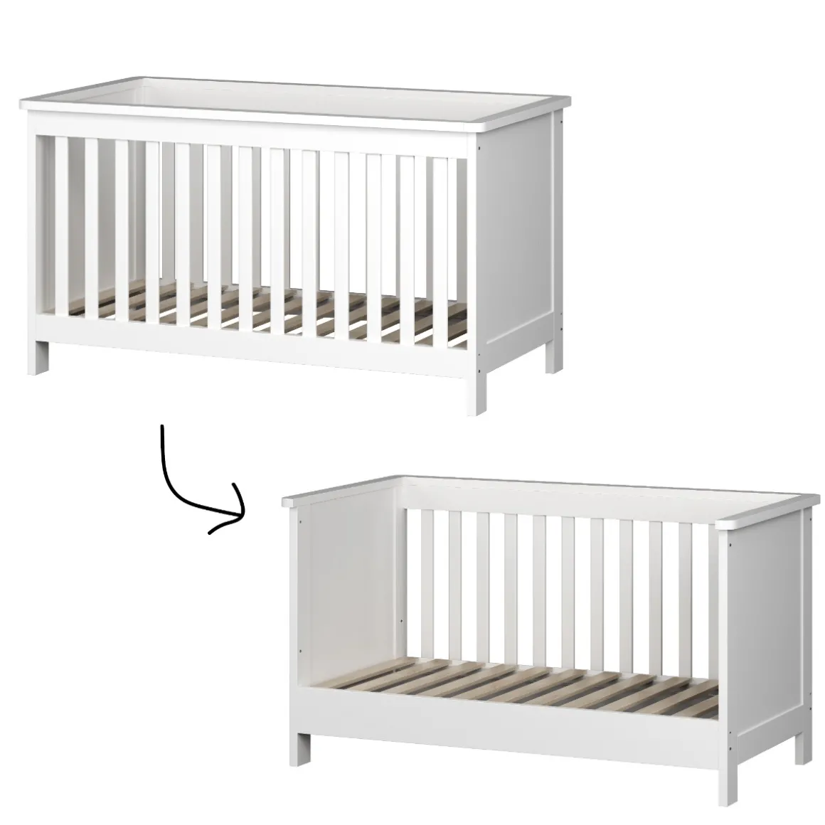 Born Lucky Meegroei Babykamer Texas Wit 2 Delig