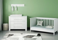 Born Lucky Meegroei Babykamer Noel Wit 2 Delig