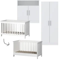 Born Lucky Meegroei Babykamer Texas Wit 3 Delig