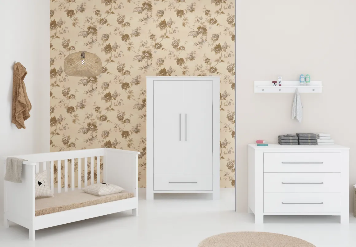 Born Lucky Meegroei Babykamer Noel Wit 3 Delig