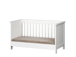 Born Lucky Meegroei Ledikant Noel Wit 70 x 140 cm + Born Lucky Junior Matras 70 x 140 cm