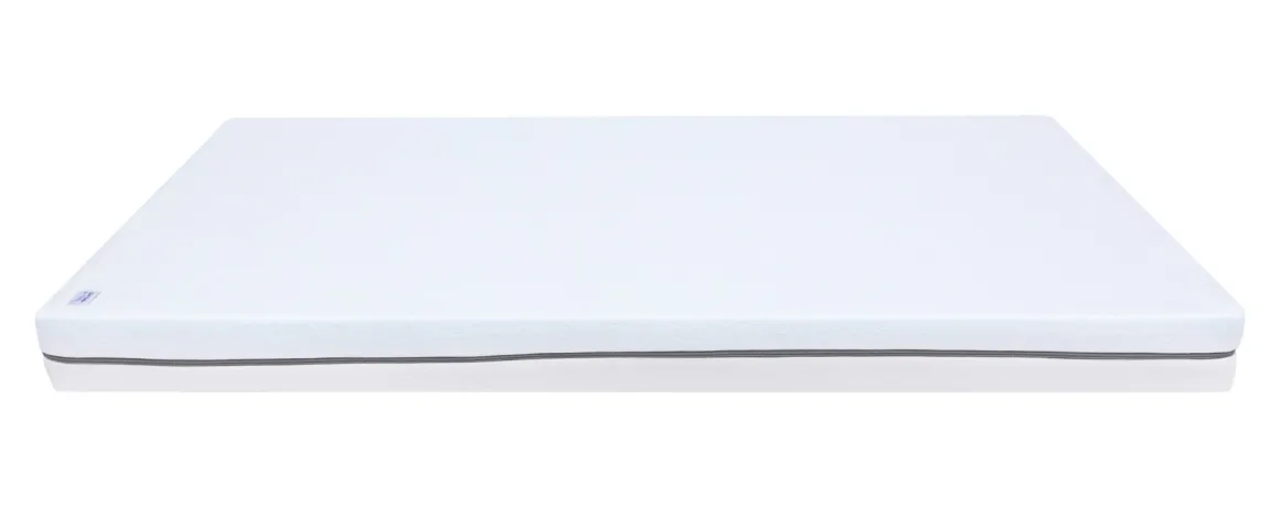 Born Lucky Meegroei Ledikant Met Veiligheidsrekje 70 x 140 cm Wit + Born Lucky Junior Matras 70 x 140 cm