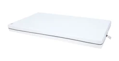 Born Lucky Meegroei Ledikant Tucson Zwart 70 x 140 cm + Born Lucky Junior Matras 70 x 140 cm