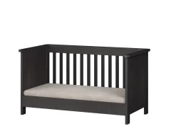 Born Lucky Meegroei Ledikant Tucson Zwart 70 x 140 cm