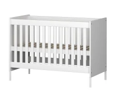 Born Lucky Santiago Baby Bed 60x120 cm Wit