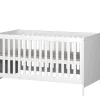 Born Lucky Santiago Baby Bed 70x140 cm Wit