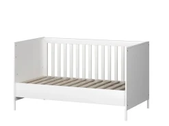 Born Lucky Santiago Baby Bed 70x140 cm Wit