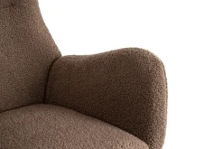 Born Lucky Schommelstoel Teddy Stof Bruin