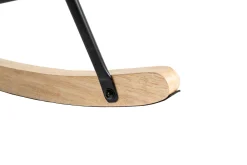 Born Lucky Schommelstoel Teddy Stof Bruin