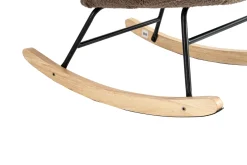 Born Lucky Schommelstoel Teddy Stof Bruin