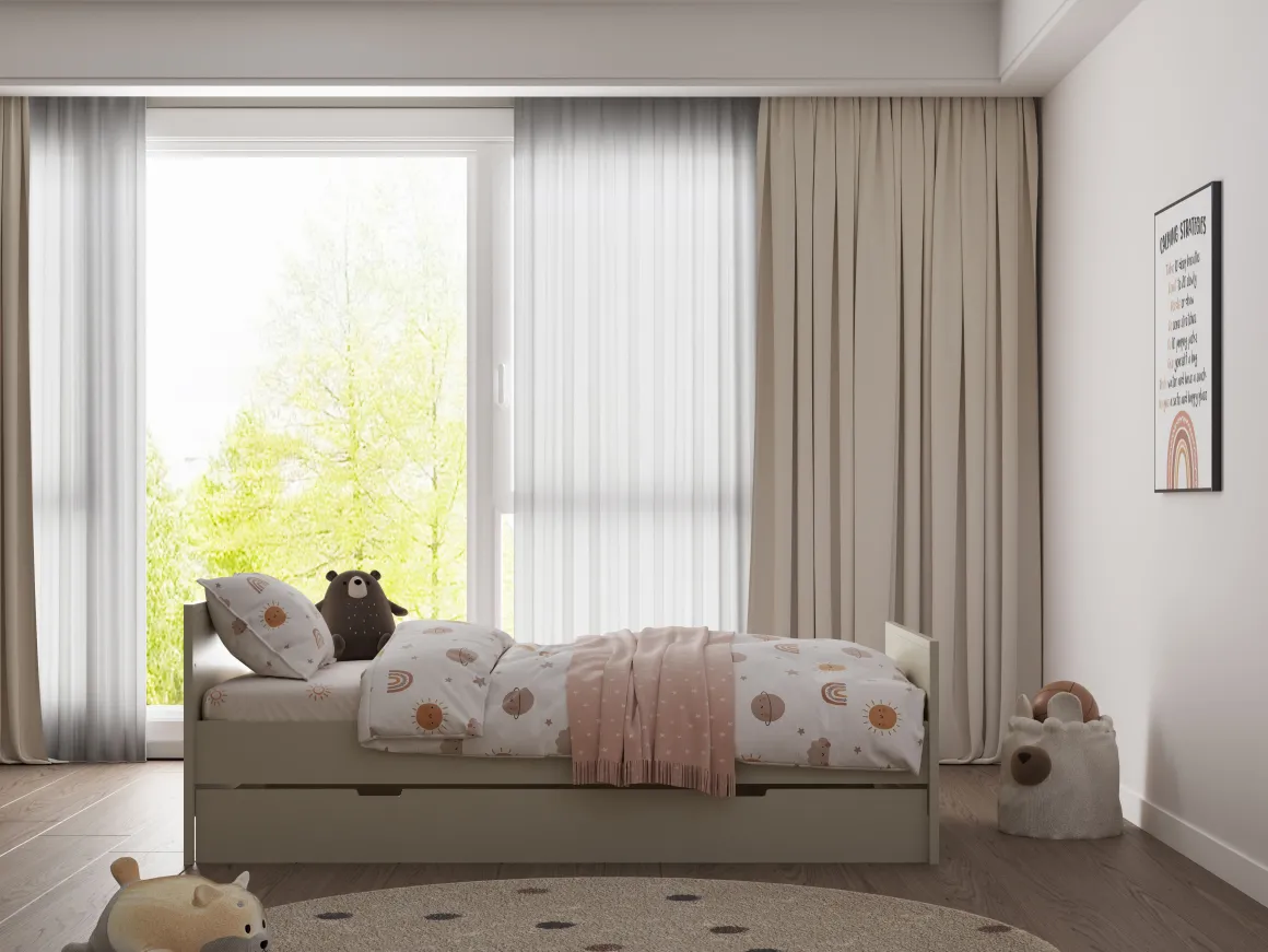 Born Lucky Tienerbed Napels & Lade Clay