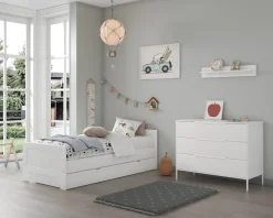 Born Lucky Tienerkamer Noel Wit 2 Delig Met Bed Met Lade