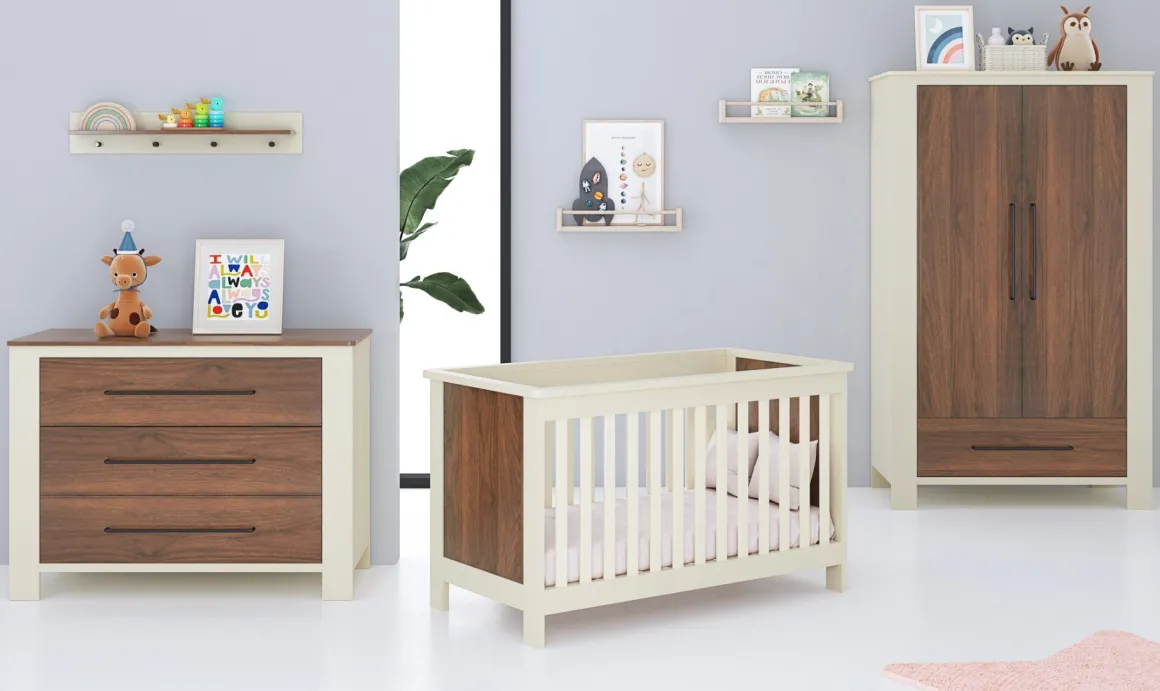 Born Lucky Wandplank Dallas Walnut